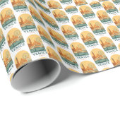 Retro Venice Italy Wrapping Paper – Gondola  ラッピングペーパー (ロールコーナー)