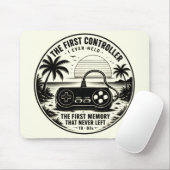 Retro ventage gamers design マウスパッド (マウス)