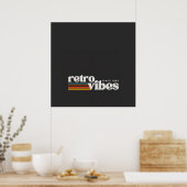 retro vibes ポスター (キッチン)
