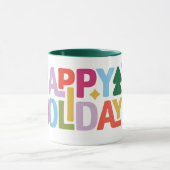 Retro Vibes Holiday Mug マグカップ (中央)