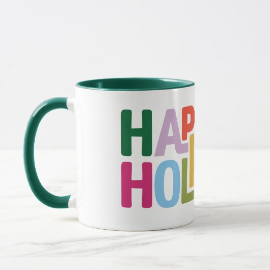 Retro Vibes Holiday Mug マグカップ (左)