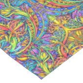 Retro Victorian Era Art Nouveau Ornament Pattern テーブルクロス (アングル)