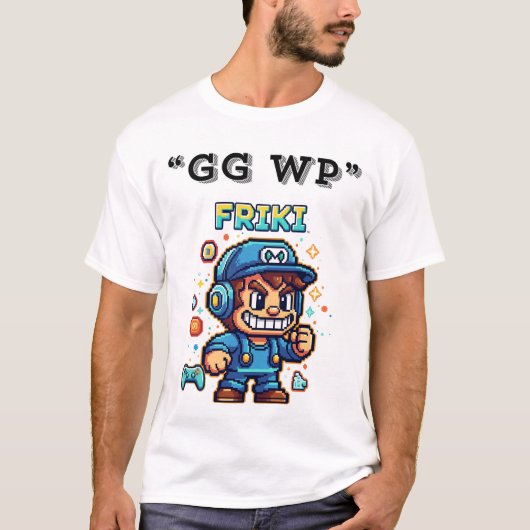 Retro video games tシャツ (正面)