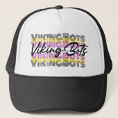 Retro VikingBots Hat キャップ (正面)