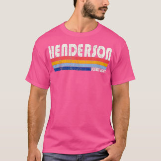 Retro Vintage 70s 80s Style Henderson Kentucky Tシャツ