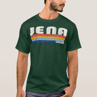 Retro Vintage 70s 80s Style Jena Louisiana Tシャツ