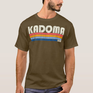 Retro Vintage 70s 80s Style Kadoma, Japan Tシャツ