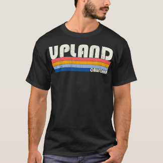 Retro Vintage 70s 80s Style Upland, CA Pullover Tシャツ