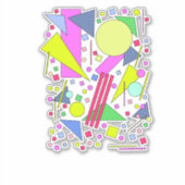 Retro Vintage 80s and 90s Style シール (正面)