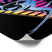 Retro Vintage 80s Apres Ski Patrol  ポスター (角)