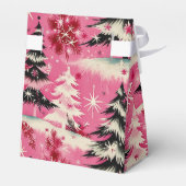 Retro Vintage Christmas: 1950's Pink Xmas フェイバーボックス (裏面サイド)