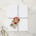 Retro Vintage Christmas add name tags ギフトタグ<br><div class="desc">www.etsy.com/Shop/VanityFlairDesigns.com</div>