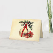 Retro Vintage Christmas: Mid Century Yuletide 3 シーズンカード (裏面)