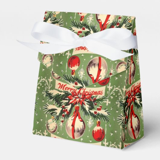 Retro Vintage Christmas: Mid Century Yuletide 3 フェイバーボックス (正面サイド)