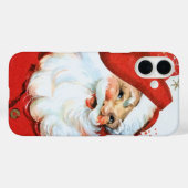 Retro vintage Christmas Santa Case-Mate iPhoneケース (裏面 (横))