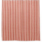 Retro vintage classic striped design. シャワーカーテン (正面)