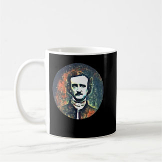 Retro Vintage Edgar Writer Allan Poe Playwright Gi コーヒーマグカップ