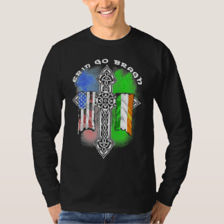 Retro Vintage Erin Go Bragh Tシャツ