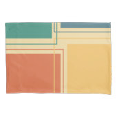 Retro Vintage Geometrie Minimalismus 枕カバー (正面)