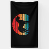 Retro Vintage Great Dane Dog Gifts 横断幕 (縦)