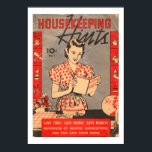 Retro Vintage Housekeeping Hints Art Print Poster ポスター<br><div class="desc">Retro Vintage Housekeeping Hints Art Print Poster</div>
