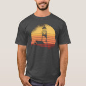 Retro Vintage Lighthouse friend Tシャツ (正面)