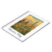 Retro Vintage Mexico City CDMX Travel ノートブック (左側)