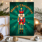 Retro Vintage Nutcracker Magic Christmas シーズンカード