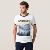 Retro Vintage Outdoor Tシャツ (正面フル)