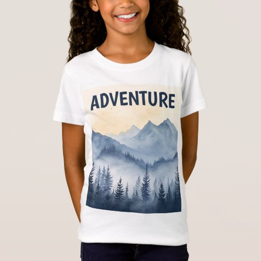 Retro Vintage Outdoor Tシャツ (正面)