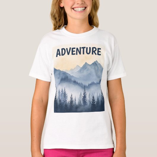 Retro Vintage Outdoor Tシャツ (正面)
