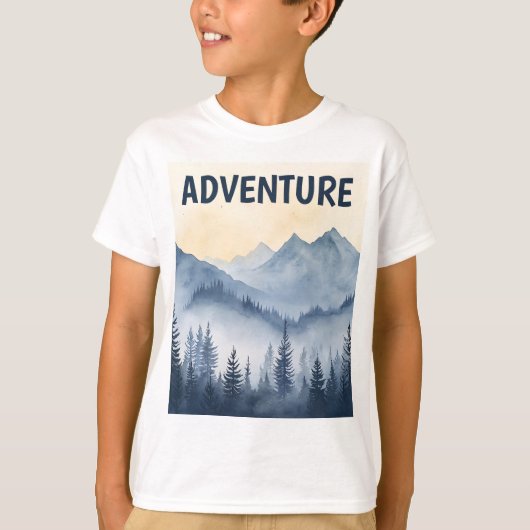 Retro Vintage Outdoor Tシャツ (正面)
