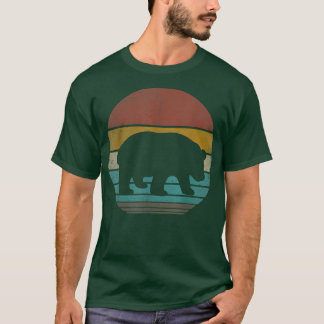 Retro Vintage Panda Bear Men Women Kid Family Anim Tシャツ