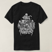 Retro Vintage Skull Canibal Tシャツ (デザイン正面)