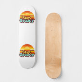 Retro  Vintage Style Graphic Sports Skateboarding スケートボード (正面)