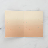 Retro Vinyl "For The Record" Musical Birthday Card カード (内部)