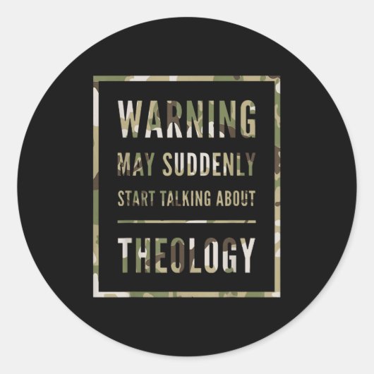 Retro Warning May Suddenly Start Talking About Red ラウンドシール (正面)