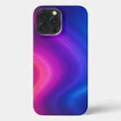 Retro Wave Abstract Phone Case 3 iPhoneケース (裏面)