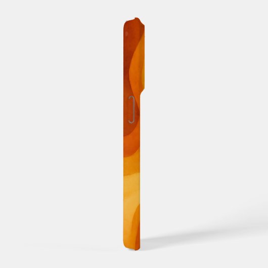 Retro Wave Abstract Phone Case iPhoneケース (右側面)