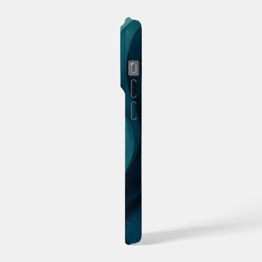 Retro Wave Abstract Phone Case iPhoneケース (左側面)