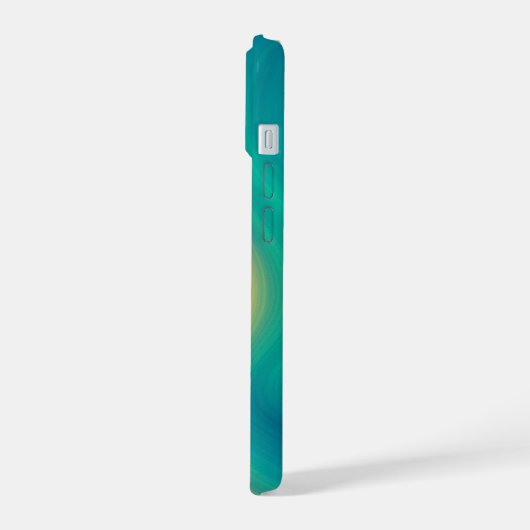 Retro Wave Abstract Phone Case iPhone 15ケース (左側面)