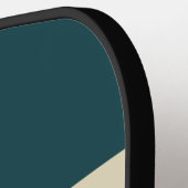 Retro Wave Across Striping with Name ピックルボールラケット (左詳細)