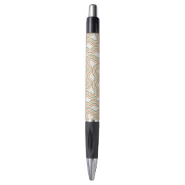 Retro Wavy Abstract Pattern Business Pen ボールペン