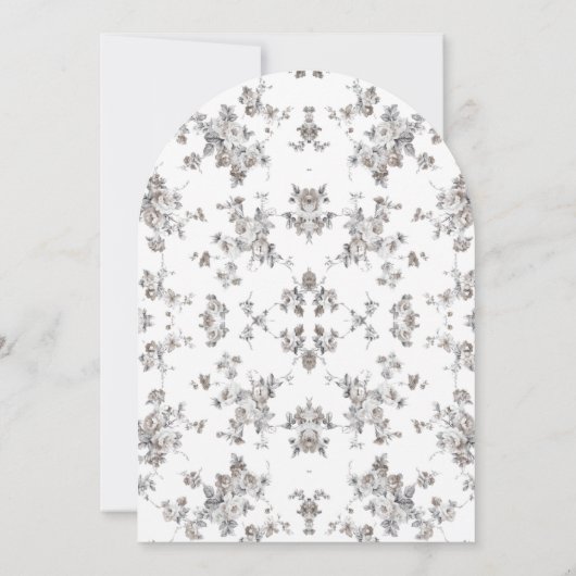 Retro Wedding Save the Date Calendar | 70s themed 招待状 (裏面)