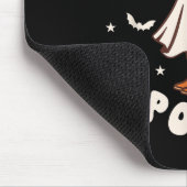 Retro Western Halloween Cute Ghost Funny Boot Scoo マウスパッド (コーナー)