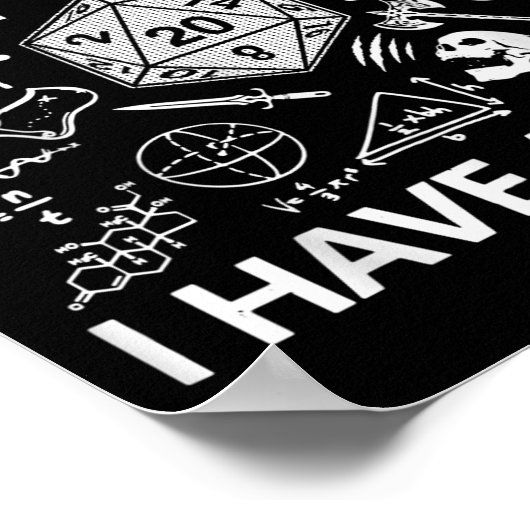 Retro What Part Of Dont You Understand Funny Math  ポスター (角)