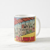 Retro Wilmington Delaware Mug コーヒーマグカップ (正面右)