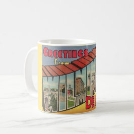 Retro Wilmington Delaware Mug コーヒーマグカップ