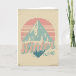 Retro Winter Club カード