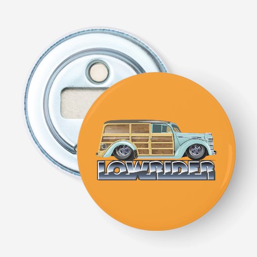 Retro Woody Lowrider 栓抜き (正面)